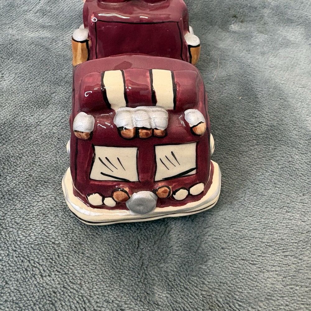 Blue Sky Clayworks Heather Goldminc-Heroes Brigade Firetruck W/ Dalmatian READ - Picture 5 of 13